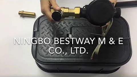 BW water meter box L470