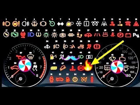 ماذا تعني ظهور اضاءة لمبات في لوحة تابلوة السيارة..؟ / حل مشكلة هذه  العلامات - YouTube