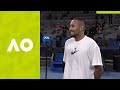 Nick Kyrgios: "I'm glad to be back out here" (1R) on-court interview | Australian Open 2021