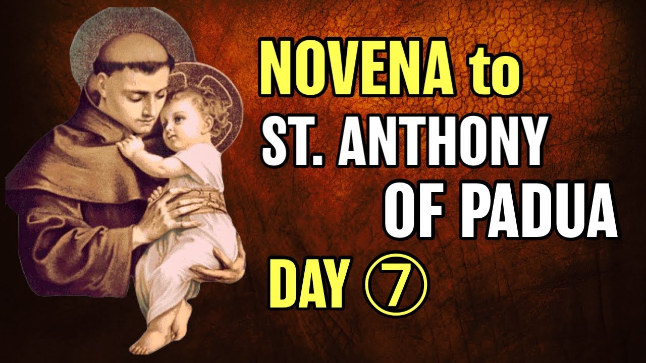 St. Anthony of Padua Novena Day 7 - YouTube