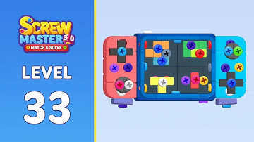 Screw Master 3D: Match & Solve Level 33