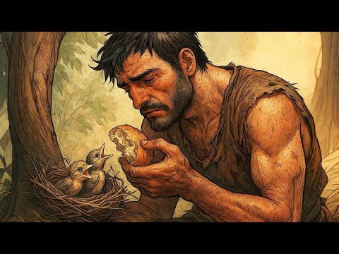 حكاية الحطاب الفقير الذي أطعم طائرا وسقاه فأنبت الله له الأرض ذهبا قصة مؤثرة من التراث العربي