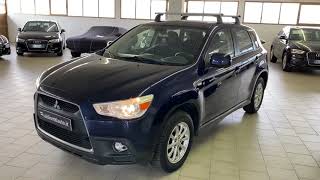 Mitsubishi Asx 1.8 Diesel 150Cv 4X4 Invite Clear Tech Cambio Man. Col. Blu Usata Anno 2011 Km 185000