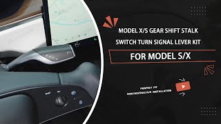 Tesla Gear Shift Stalk Switch Turn Signal Lever Kit For Model X/S
