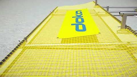 Safety Net Fans -  debris net system for any building structure