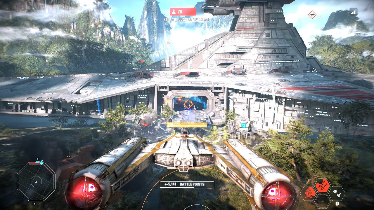 Galactic Assault Gameplay - Kashyyyk (Republic) Star Wars Battlefront ...