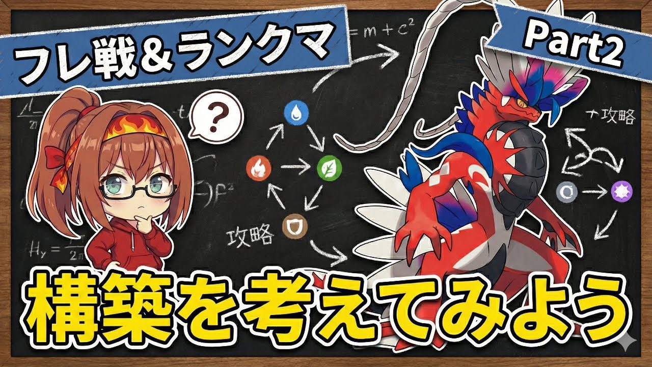 【ポケモンSV】構築づくりを学びたいシーズン38 【ダブルバトル】