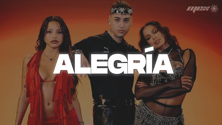 Tiago PZK, Anitta, Emilia - Alegría (Letra)