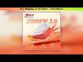 Xtep Mens Running Shoes 2000km 30 2025 Spring Lightweight Cushioned WearResistant Training Jogging