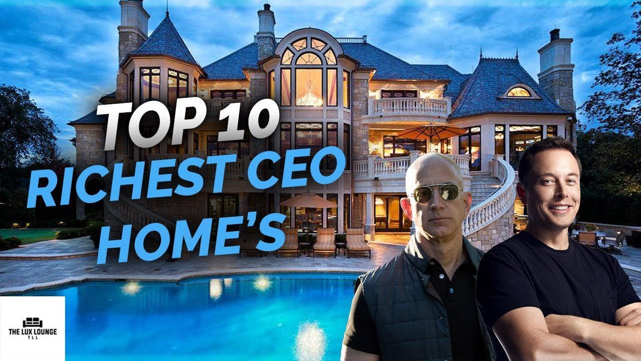 The Incredible Homes of The Richest CEO's - YouTube
