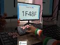 Couple kiss 😘👩❤️💋👩 Ms word Symbol shortcut key 🇮🇳.. #viral #trending #instaview #reels ❤️🩹👍