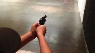 Shooting Iver Johnson .22  Model 55-S