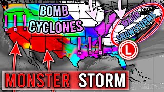 Upcoming HISTORIC Blizzard Potential MONSTER Snowstorm, BOMB Cyclone, 3 + Feet of Snow