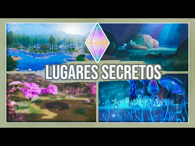 SIMS 4 BELLOS LUGARES SECRETOS🌷 