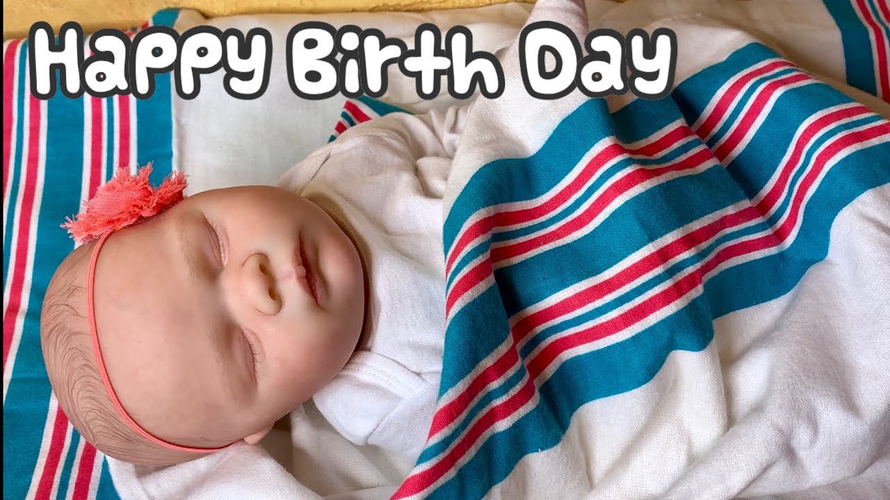 Reborn baby Role play newborn baby just delivered