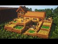Minecraft Tutorial : Large Oak House｜How to Build in Minecraft #junsmab