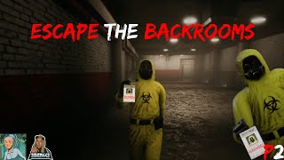 Can 2 Girls Escape The Backrooms?! P2 _ Multiplayer With @BramblyGaming This Is Frustrating! screenshot 4