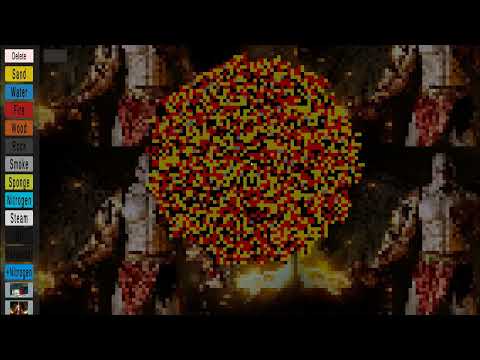 Sand Falling Game - Template 1