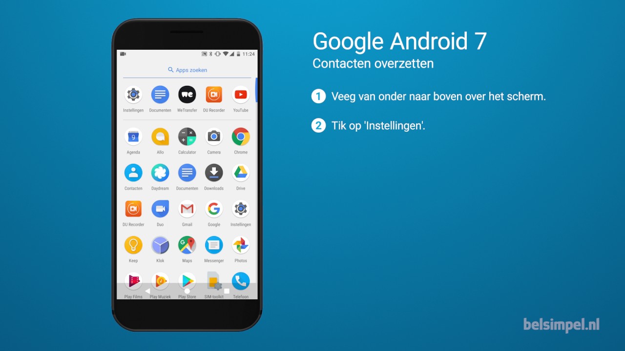 Contacten Overzetten Voor Android - Toestelhulp - Belsimpel