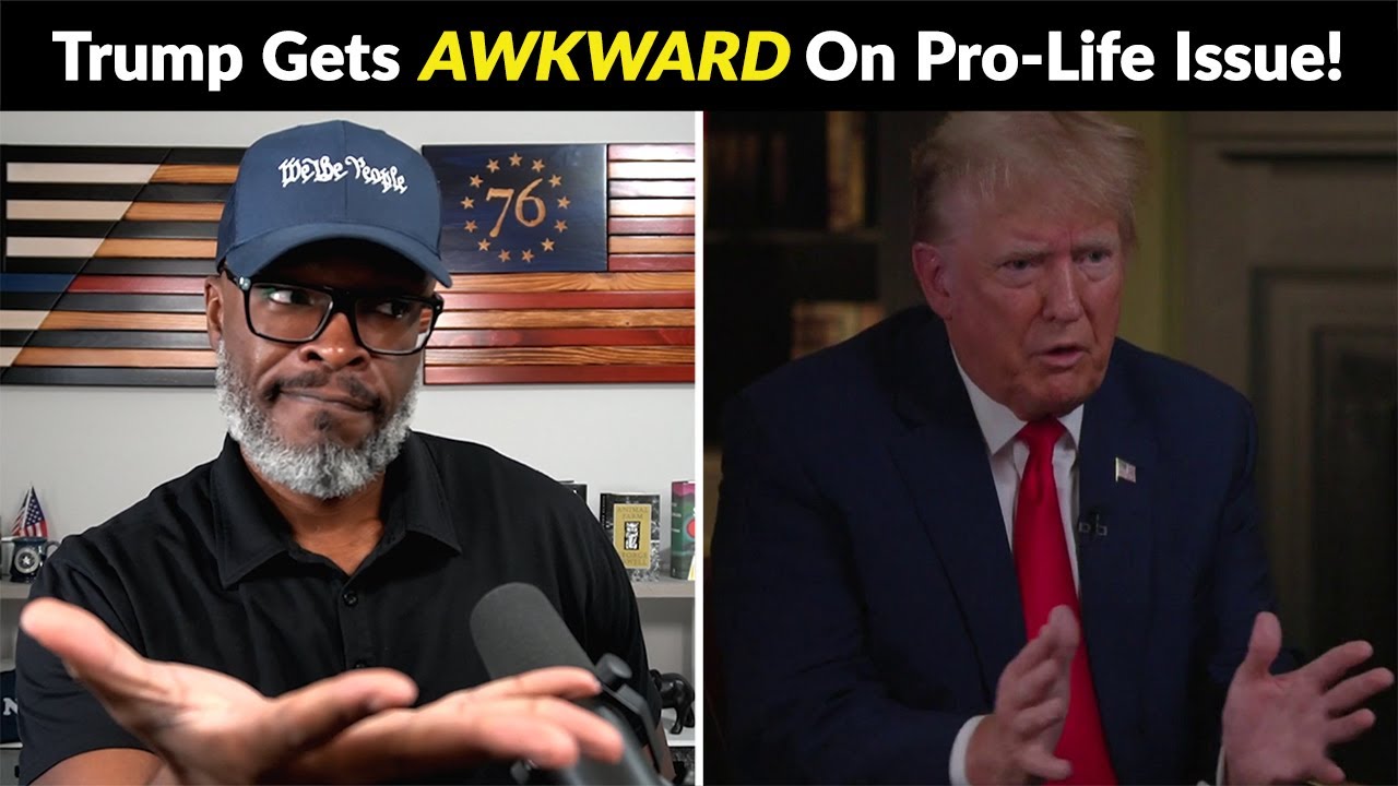 Trump Gets AWKWARD When Asked PRO-LIFE Question During Interview!