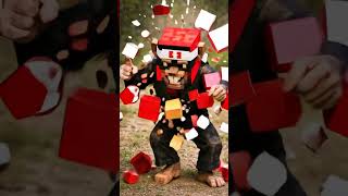 Bunny Chimp becomes Lego #transformers #funny #funnymemes #shorts #ai #aivideo #japan #viral