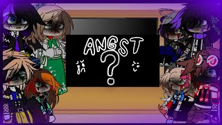 Aftons + Emilys react to William ANGST + Extra bonus (Remake/P2) // Not og (MY AU NOT CANNON ⚠️)