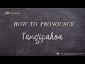 How to pronounce tangipahoa real life examples