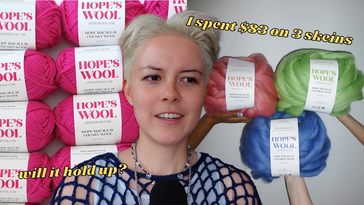 I tried Hope Macaulay's yarn and I'm not impressed | Hope's Wool Review