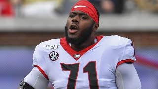 The New York Giants Select Andrew Thomas