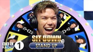'I can't do THAT!'  Will Poulter and Greg James call famous friends on Sit Down Stand Up