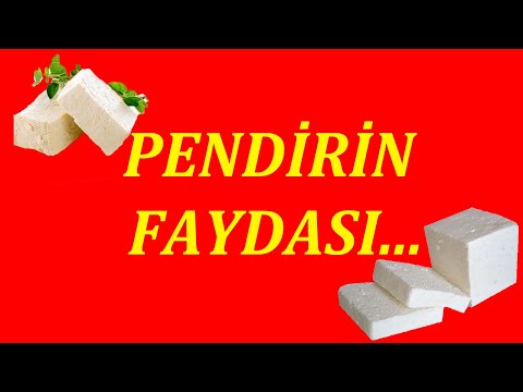 Video: Niyə Işlənmiş Pendir Faydalıdır