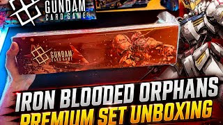 Gundam Card Game Premium Accessory Set - Mobile Suit Gundam Iron-Blooded Orphans - (PB02) Unboxing