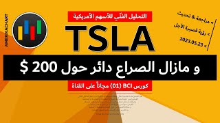 تحليل فني | سهم تيسلا - 2023.05.24 - TSLA