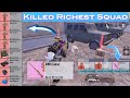 Killed very richest squad new chapter solo vs squad metro royale gameplay