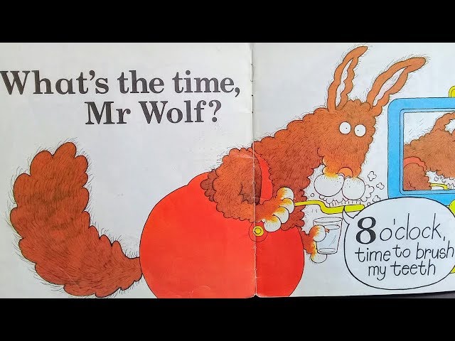 Read Aloud - What's The Time Mr. Wolf? - YouTube