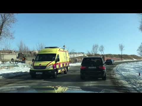 Kazakhstan.  The roads. Казахстан. Город Иссык \\ Есик.