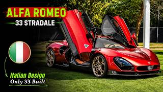 Alfa Romeo 33 Stradale — One of the World's Rarest Modern Supercars