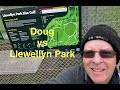 Doug vs Llewellyn Park disc golf course. Wantirna South, Melbourne, Australia.