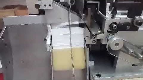 ZCUT-103B 300PCS/min automatic label taping cutting machine with stacking function