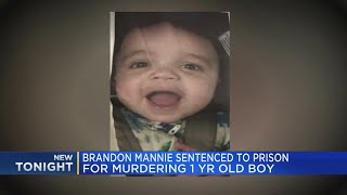 Man convicted of killing 1-year-old sentenced to at least 46 years in prison