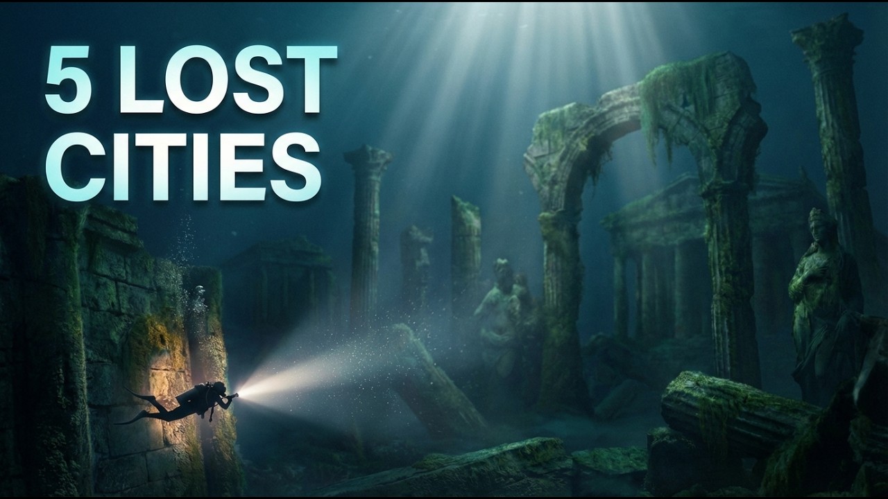5 Real Ancient Cities Now Hidden Underwater | 2D Animation