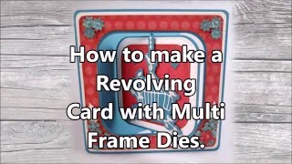 Revolving Card Multi Frame Die MFD090-093 UK