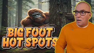 Top 10 best places to find Bigfoot. It's NOT just Washington and Oregon.