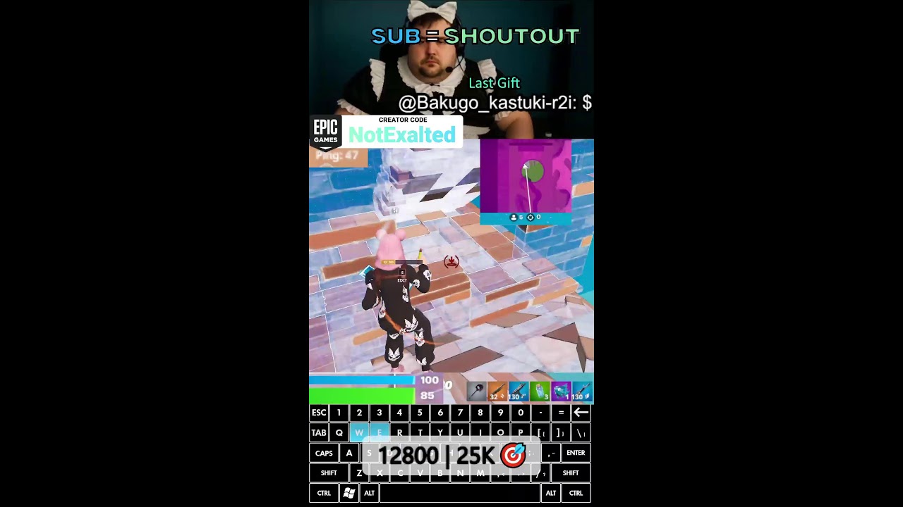 🔴 Fortnite LIVE | 100% WIN RATE | PLAYING WITH VIEWERS | GIVEAWAY AT 25K? | KEYBOARD ASMR