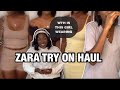 SUMMER ZARA TRY ON HAUL!!! THELMA RATES MY OUTFITS !!!