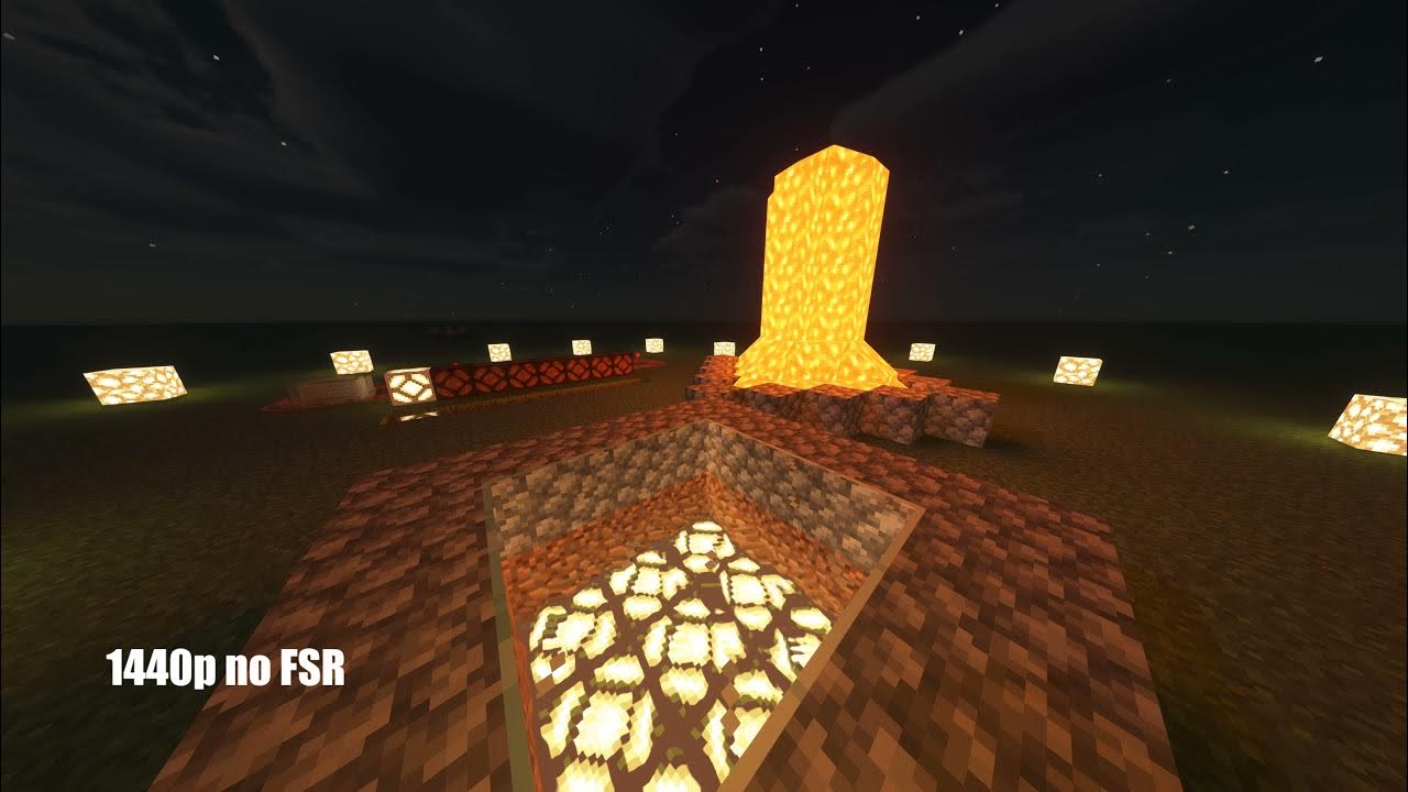 FSR test: Minecraft Java edition with RTX (Lossless Scaling tool) - YouTube