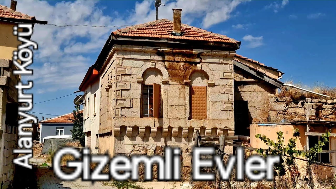 Aksaray Güzelyurt Alanyut Köyümüz Patedes Fasulye Çilekleri meşur Gizemli Evler