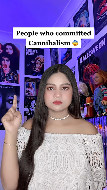 People who committed cannibalism…😨 ( Scary tiktok ) #shorts