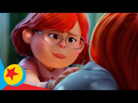 Mei Meets Her Mom's Inner Child | Turning Red | Pixar