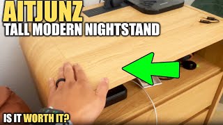I Tried the Tall Modern Nightstands From Aitjunz Review